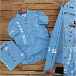 HUGO BOSS Premium Cotton Collar T-Shirt